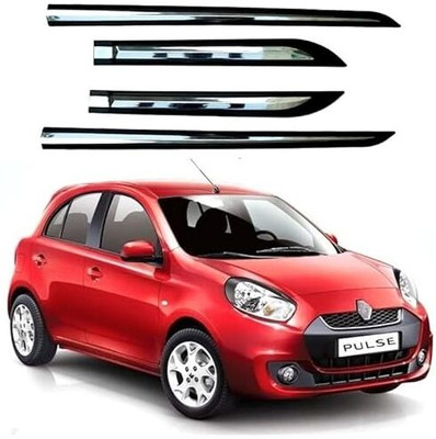 CARSHADE Half Chrome Side Beading Side Cladding protector For Renault Pulse Set of 4 Car Beading Roll For Door(5 m)