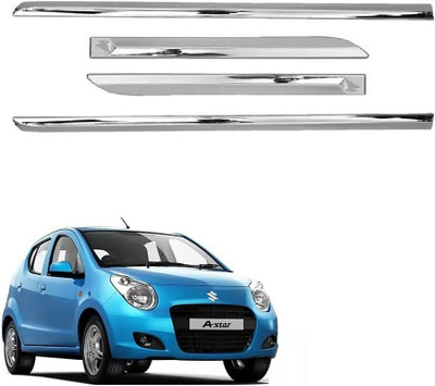 CARSHADE full chrome Car Beading side Cladding for maruti suzuki ASTAR Car Beading Roll For Door(4 m)
