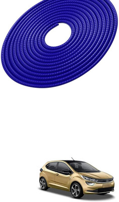 PROEDITION Plastic, Rubber Car Door Guard(Blue, Pack of 1, Tata, Universal For Car)