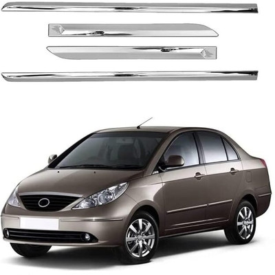 CARSHADE Full chrome Side Beading Side moulding for indigo Manza Car Beading Roll For Door(5 m)