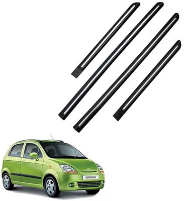 CARSHADE Side Beading Moulding Compatible For Chevrolet Spark Set of 4 Car Beading Roll For Door(5 m)