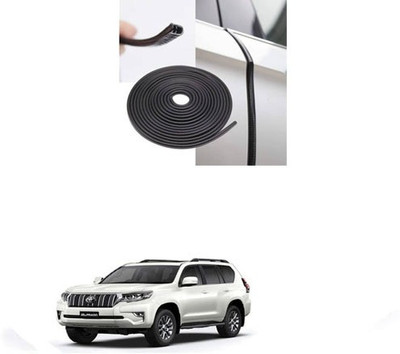 APICAL Car U Shape Edge Trim Rubber Strip Seal Protector For Prado Car Beading Roll For Window, Bumper(5 m)
