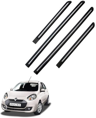 TECHMOZ RENAULT PULSE DOOR SIDE BEADING CHROME LINE SET OF 4 Car Beading Roll For Door(5 m)