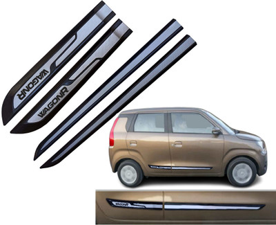 Kunj Autotech Car Door Side Beading Moulding for WagonR all Models Set of 4 Pieces Car Beading Roll For Door(5 m)
