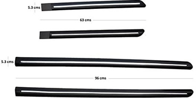 Shopone S/b Crome line universal for Carnival Car Beading Roll For Door(5 m)