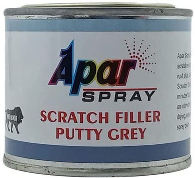 apar Scratch filler putty Grey (200 gms) Fill scratches and dent on car bike etc. Car Body Filler Putty