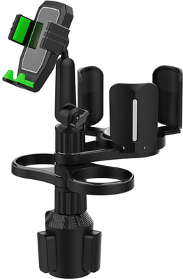 AVX AUTO B04 Multifunctional & Adjustable Car Drinks / Cup / Mobile Phone Holder - Car Bottle Holder(Plastic)