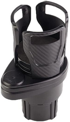 CLVMART Car Cup Holder Expander with Adjustable Base Car Bottle Holder(Plastic)