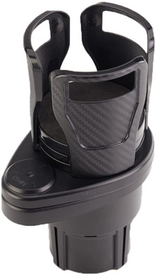 KIYAMOKSH WORLD Adjustable car beverage holder Car Bottle Holder(Plastic)
