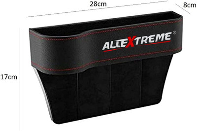 ALLEXTREME Car Seat Gap Side Storage Box Organizer Pocket Catch Card Mobile Holder Car Bottle Holder(Plastic)
