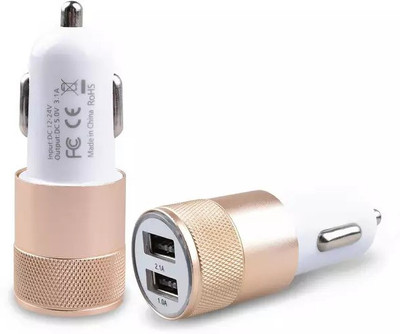 WRENS 10.5 W Qualcomm 3.0 Turbo Car Charger(Multicolor)