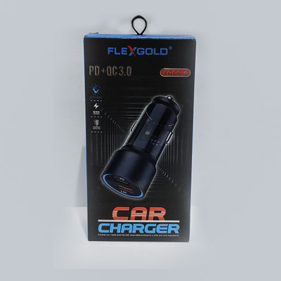 Printoz 48 W Qualcomm 3.0 Turbo Car Charger(Black)