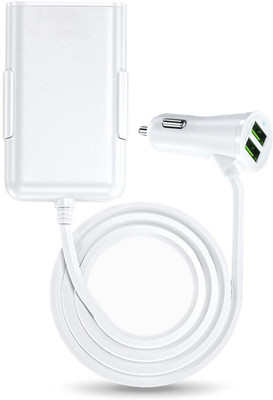 X88 Pro 6 Amp Qualcomm 3.0 Turbo Car Charger(White)