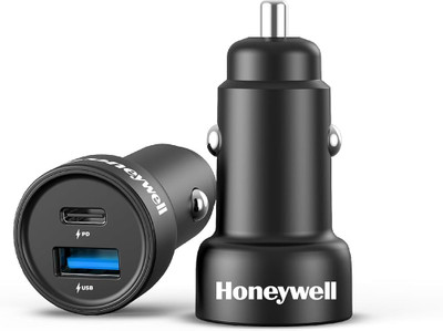 Honeywell 38 W Turbo Car Charger(Black)