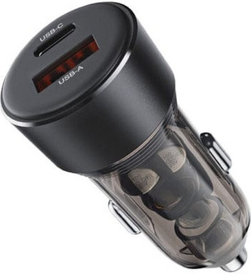evaaenterprises 65 W Qualcomm 3.0 Turbo Car Charger(Black)