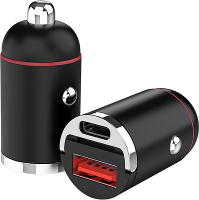 Desk 30 W Turbo Car Charger(Black)