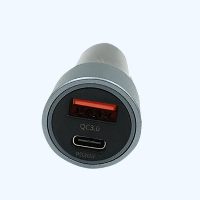 evaaenterprises 65 W Qualcomm 3.0 Turbo Car Charger(Black)