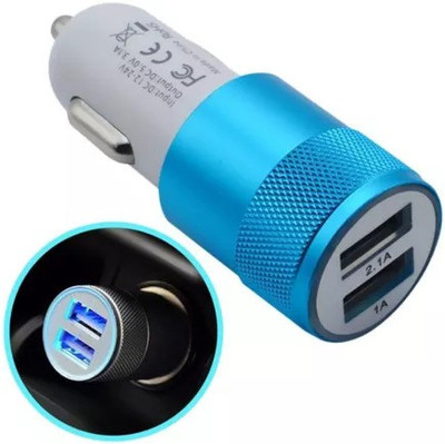 WRENS 10.5 W Turbo Car Charger(Multicolor)
