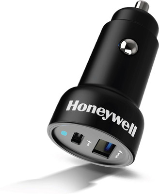 Honeywell 65 W Turbo Car Charger(Black)