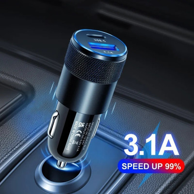 UniBoss 20 W Qualcomm Certified Turbo Car Charger(Black)