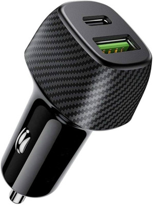 CIHROX 36 W Qualcomm 3.0 Turbo Car Charger(Black)