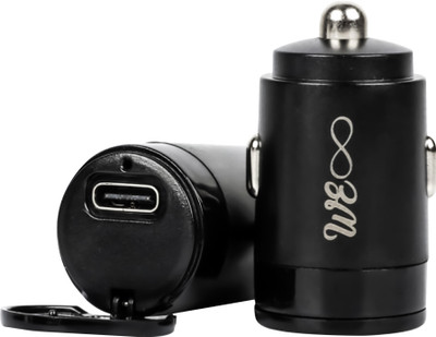 Walta Elite 30 W Qualcomm 3.0 Turbo Car Charger(Black, With USB Cable)