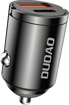 DUDAO 48 W Qualcomm 3.0 Turbo Car Charger(Grey)