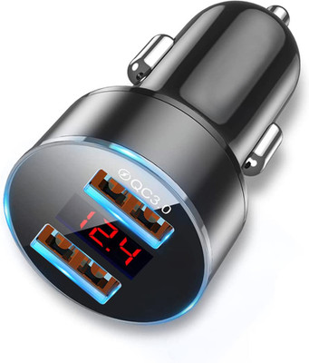 MARS 21 W Qualcomm 3.0 Turbo Car Charger(Black)