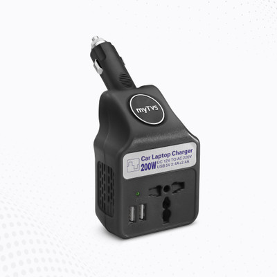 MYTVS 200 W Turbo Car Charger(Black)