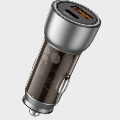 evaaenterprises 65 W Qualcomm Certified Turbo Car Charger(Black)