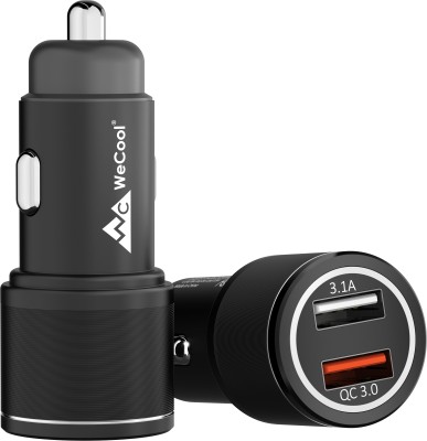 WeCool 36 W Qualcomm 3.0 Turbo Car Charger(Black)