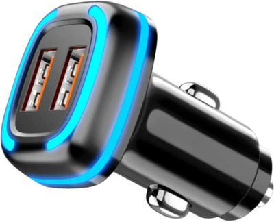 WRENS 44 W Qualcomm Certified Turbo Car Charger(Black)