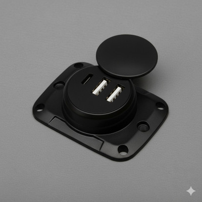 ERHIndia 3.4 Amp Turbo Car Charger(Black)