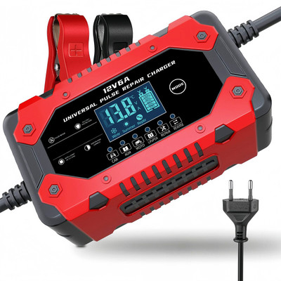 Zorbes 6 Amp Turbo Car Charger(Red)