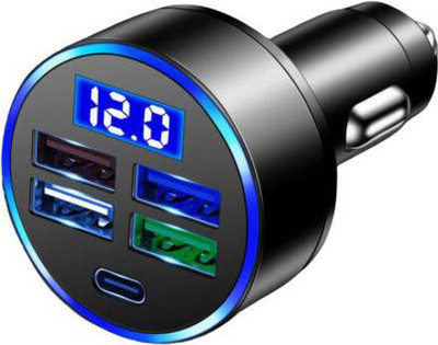 MARS 15.5 W Qualcomm 3.0 Turbo Car Charger(Black)