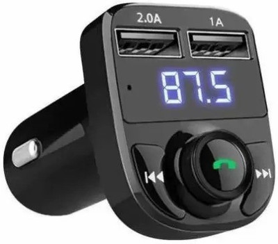 autoskills v4.2 Car Bluetooth Device with FM Transmitter(Black)