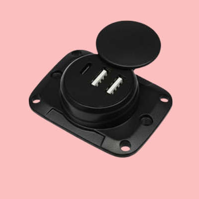 ERHIndia 3.4 Amp Turbo Car Charger(Black)