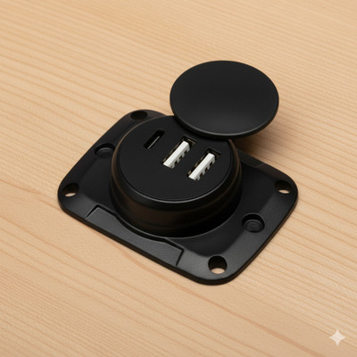 ERHIndia 3.4 Amp Turbo Car Charger(Black)