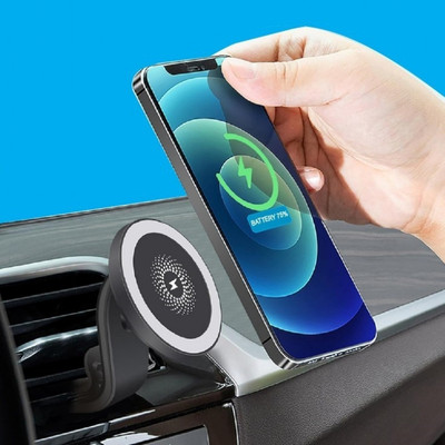 Velour 15 W Qualcomm Certified Turbo Car Charger(Black)