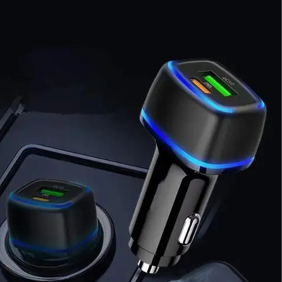 CIHROX 36 W Qualcomm 3.0 Turbo Car Charger(Black)