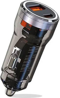 UniBoss 33 W Qualcomm Certified Turbo Car Charger(Black)