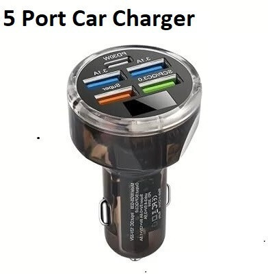 X88 Pro 65 W Qualcomm 3.0 Turbo Car Charger(Black)