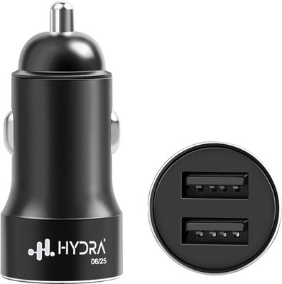 Hydra 40 W Turbo Car Charger(Black)
