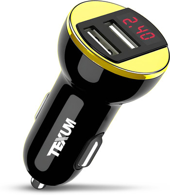 TEXUM 20 W Qualcomm 3.0 Turbo Car Charger(Black)