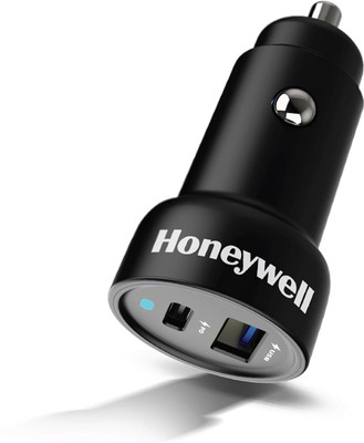 Honeywell 18 W Turbo Car Charger(Black)