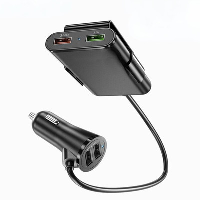 X88 Pro 30 W Qualcomm Certified Turbo Car Charger(Black)