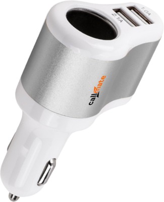 Callmate 15 W Turbo Car Charger(White)