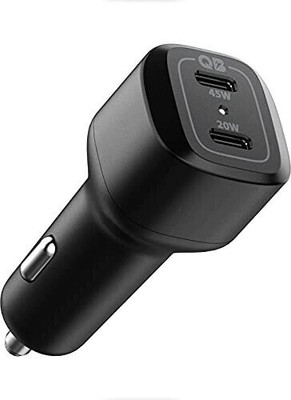 Spigen 45 W Turbo Car Charger(Black)