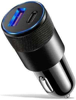 UniBoss 3.1 Amp Qualcomm Certified Turbo Car Charger(Black)
