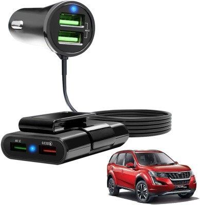 MARS 33 W Qualcomm 3.0 Turbo Car Charger(Black, With USB Cable)